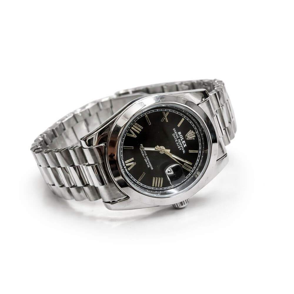 Black Silver Royale Watch